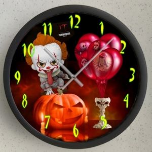 Halloween IT clown clock